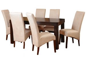 Stół Leon(nowy) i krzesła Fotelik