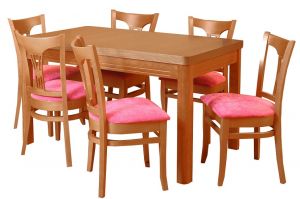 Stół Vengo (nowy) i krzesła Roksana